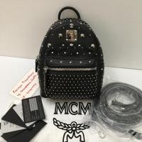 ราคา ✅พร้อมส่ง new mcm x-mini studded black leather (1563419986)