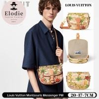 ราคา {NEW }หลุยส์วิตตอง Louis Vuitton Montsouris Messenger PM กระเป๋าสะพายไหล่ผู้ชาย LV (29426186559)