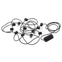 ราคา IKEA ไฟ LED ประดับ 12 ดวง ยาว 5 เมตร ใช้พลังงานแบตเตอรี่ AA (9053711372)