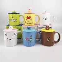 ราคา B'Disney Stitch Line Friends Sumikkogurashi แก้วเซรามิค พร้อมฝาปิดซิลิโคน 3D 13771 (15195400861)