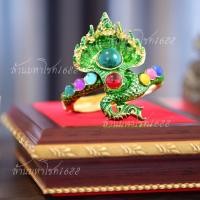 ราคา กำไลพญานาค9เศียร ลงยา+ฝังพลอยนพเก้า เน้นผ่านพิธี เปิดขุมทรัพย์ หนุนดวงชะตา แคล้วคลาด เรียกทรัพย์ นำโชคดี (14951056845)