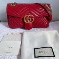 ราคา กระเป๋า Gucci Marmont Small Shoulder Bag (ของแท้100%) (26012882023)