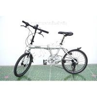 ราคา จักรยานพับได้ญี่ปุ่น - ล้อ 20 นิ้ว - มีเกียร์ - อลูมิเนียม - มีโช๊ค - Zippo - สีเงิน [จักรยานมือสอง] (27402452484)