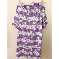 ราคา ชุดเซทเสื้อกางเกงขาสั้น ลายคิตตี้ สีม่วงพาสเทล (4318377622)