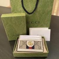 ราคา [BU221106907] Gucci / Ophidia Card Holder GHW (23508766050)
