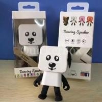 ราคา ลำโพงบลูทูธ ลำโพงพกพา รูปตัวสุนัขเต้นได้ Dancing Speaker Dog Mini USB Smart Bluetooth Drop-proof Phone-call Function (1798160025)