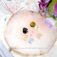 ราคา คริสตัลสวารอฟสกี้ Flat Briolettes (6012) ขนาด 11 x 10 มม ราคาเม็ดละ 55 บาท (5546041269)