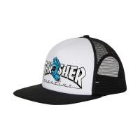 ราคา Thrasher Scream Logo Trucker Santa Cruz Hat (สีขาว) (40905836545)