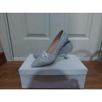 ราคา รองเท้าส้นสูงสีเทาเพชร (12747462927)