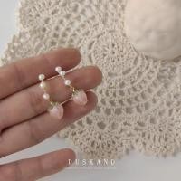 ราคา MINDO ต่างหู ต่างหูเงิน ต่างหูเงินแท้ ต่างหูแฟชั่น ต่างหูเงิน925 แบบห่วงรูปตัว C (20027563706)