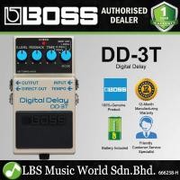 ราคา Boss DD-3T เอฟเฟกต์กีต้าร์ดีเลย์แบบดิจิตอลพร้อม Tap Tempo (DD3T DD3 DD 3T) (41774588610)