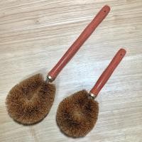 ราคา แปรงล้างกระทะด้ามไม้ แปรงขนมะพร้าวล้างกระทะ (24631422188)