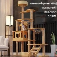 ราคา คอนโดแมวไม้ สูงพิเศษ แข็ง สูง มั่นคง และไม่สั่นไหว คอนโดแมว ไม้ ที่ปีนแมว คอนโดไม้ หลุมแมว condoแมว คอนโดแมวใหญ่ (44310627723)