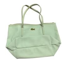 ราคา กระเป๋า Lacoste แท้ มือสอง สีเขียวมิ้นท์ สภาพดี (43112720469)