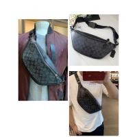 ราคา (ผ่อน0%) กระเป๋า คาดอก คาดเอว ลายซี สีดำ WARREN BELT BAG IN SIGNATURE CANVAS (COACH F78777) (27565538919)