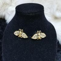 ราคา ต่างหู​ผึ้ง​ ต่างหูเพชร​สีทอง​ ต่างหูแบรนด์​ ต่างหูวินเทจ​ ก้านเงิน (10783510418)