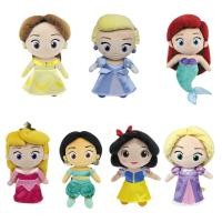 ราคา Disney Princess ตุ๊กตาเจ้าหญิงดิสนีย์ ซินเดอร์เรล่า แอเรียล เบลล์ ออโรร่า จัสมิน สโนไวท์ ราพันเซล ขนาด 10 นิ้ว (8586203655)