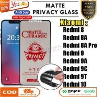 ราคา เซรามิค SPY Matte Xiaomi Redmi 8 8A Pro 9 Redmi 9A 9C 9T 10 กระจกนิรภัย Anti-Scratch Full Anti-Glare Anti-Shatter (44125866701)