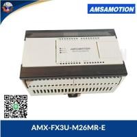 ราคา PLC AMSAMOTION AMX-FX3U-M26MR-E ,AMX-FX3U-M26MT-E,24VDC 26IO Relay Output มี 4 AI 2 AO, RS422, RS485, Ethernet, MODBUS (29317631794)