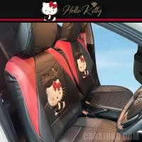 ราคา หุ้มเบาะหนัง PVC คิตตี้ Hello Kitty (Kitty Party) ลิขสิทธิ์แท้ #ชุดหุ้มเบาะรถ หุ้มเบาะรถ เบาะหนัง (13113457685)