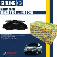 ราคา Girling ผ้าเบรคหน้า ผ้าดิสเบรคหน้า Mazda BT50, BT 50 2WD Ford Ranger ตัวเตี้ย ปี 2006-2011 Girling 61 3353 9-1/T (24523315875)