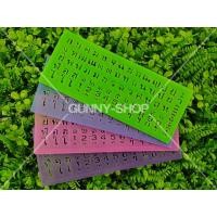 ราคา เพลทภาษาไทยตัวเล็ก (ตัวอักษรขนาด 1ซม.) แผ่นเพลท ร่องอักษรไทย ร่องตัวเลข No.333 CH-004 (3862162689)