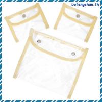 ราคา 3pcs กระเป๋าใส PVC สำหรับใส่เอกสาร อเนกประสงค์ (57855391231)