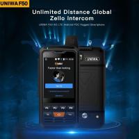 ราคา ต้นฉบับ UNIWA F50 โทรศัพท์ 4G LTE โทรศัพท์มือถือ Android 6.0 MTK6737 Quad Core Zello PTT สมาร์ทโฟน 1G RAM 8G ROM (57151302152)