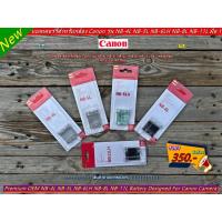 ราคา 5 Item ยอดฮิต แบตเตอร์รี่ Canon รุ่น NB-4L NB-5L NB-6L NB-7L NB-8L NB-10L NB-11L NB-13L มือ 1 พร้อมกล่อง / คู่มือ (20885524101)