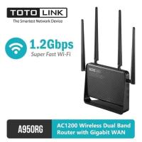 ราคา TOTOLINK A950RG Wireless Dual Band Router พร้อม Gigabit WAN AC1200 - TOTOLINK (25495687533)