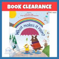ราคา หนังสือคําถามและคําตอบเล่มแรกของ Usborne 3D Lift-the-Flap - What Makes It Rain? [หนังสือเพื่อการศึกษาสําหรับเด็ก] (52805489697)