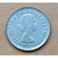 ราคา ออสเตรเลีย Six Pence ปี 1957 เนื้อเงิน 50% (23085746798)