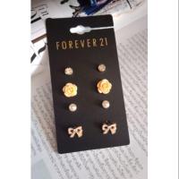 ราคา ต่างหู forever21 ยกเซ็ต (1584473234)