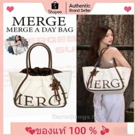 ราคา Merge A Day Bag Black/Brown Dart Merge กระเป๋า Tote Bag กระเป๋าสวย (44655193223)