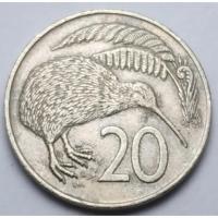 ราคา นิวซีแลนด์ (New Zealand), ปี 1967-1985, 20 Cent, Queen Elizabeth II (9917366556)