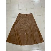 ราคา กระโปรงหนังสีน้ำตาล Zara (26368466252)