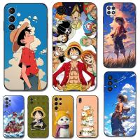 ราคา วันพีช สวยๆ Samsung Galaxy A14 / A04 A14 Lite 4G / A34 A54 5G One Piece ลูฟี่ อนิเมะ Anime สีดํา เคสแมว สวย การ์ตูน Custom @10005 (29583811042)