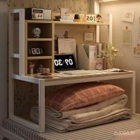 ราคา เตียงโต๊ะหอพักนักศึกษาวิทยาลัยโต๊ะเครื่องมือที่มีประโยชน์โต๊ะคอมพิวเตอร์โต๊ะเรียนขี้เกียจเหล็กโน๊ตบุ๊คหอพักสองชั้นสองชั้นสองชั้น TXQZ (46502450080)