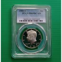 ราคา เหรียญเกรด PCGS PR69DCAM- John F. Kennedy Half Dollar 1989-S (42110967525)