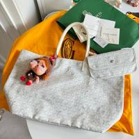 ราคา 49,900 net Very new ‼️ Goyard St.louis tote pm ปี 2024 สีขาว สภาพสวยเลยค่า มุมไม่ถลอก หูจับสวยแข็ (28018561974)