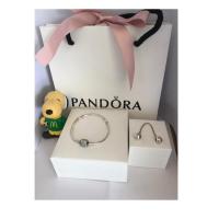 ราคา สร้อยข้อมือ + safety chain Pandora มือสอง ของแท้ (1262760484)