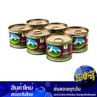 ราคา ผักกาดดอง ฝาดึง 140 กรัม (6กระป๋อง) นกพิราบคู่ Double Pigeon Pickled Mustard Pull-On Lid (23261167332)