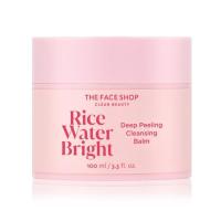 ราคา The Face Shop Rice Water Bright Deep Peeling Cleansing Balm 100ml (42365208116)