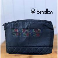 ราคา BENETTON toiletry bag ใบใหญ่ใส่อุปกรณ์ต่างๆ ไปfitness ,เดินทาง (23689315241)
