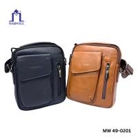 ราคา Marwell(มาร์เวลล์)กระเป๋าสะพายข้าง บุรุษ หนังแท้ รุ่น MW 49-0201 (51405148789)