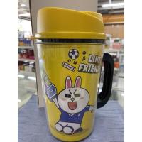 ราคา กระบอกน้ำLine Friends สีเหลือง ของสะสมจาก 7-11 (21069792365)