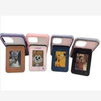ราคา 2025 ใหม่หรูหรา NFC สมาร์ท 4 สีหน้าจอ E-ink สมาร์ท DIY รูปแบบ Magnetic Snap Stand Card Pack สําหรับ IPhone... (29509923235)