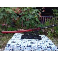 ราคา ดาบซามูไร คาตานะ เหล็กT10 ฮาม่อนแท้ เหล็กตีทบ64ชั้น แถมฟรีพร้อมกล่องไม้บุพผาและผ้าแพรเก็บดาบ (7943424417)