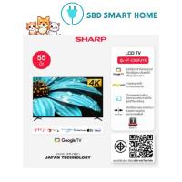 ราคา SHARP 4K Ultra HD Google TV รุ่น 4T-C55FJ1X ขนาด 55 นิ้ว (27382659317)