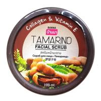 ราคา สครับหน้า มะขาม บ้านนา 100ml Tamarind plus Collagen & Vitamin E Facial Scrub Banna (6258852475)